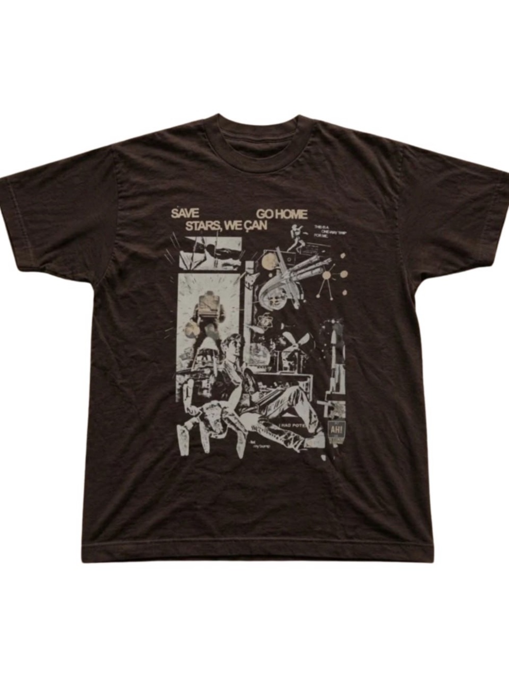 Gildan Black Short Sleeve Tee Project Hail Mary Graphic